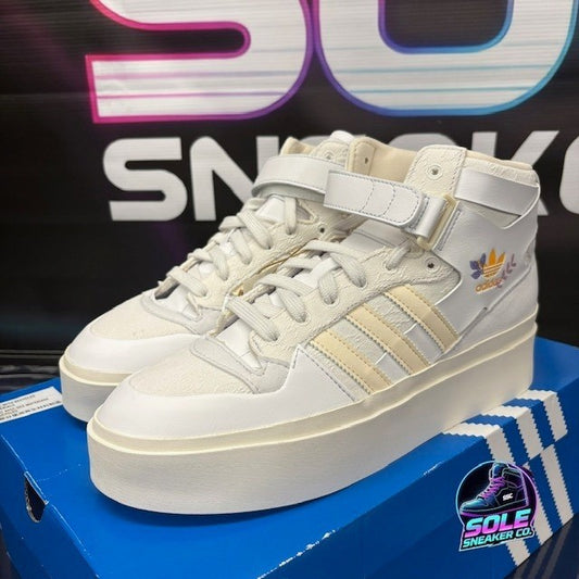 Adidas Forum Bonega Mid Cloud White Grey GZ4296 Womens sneakers size 100