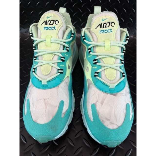 Nike Air Max 270 React Hyper Jade Frosted Spruce AO4971-301 Mens sneakers size 94