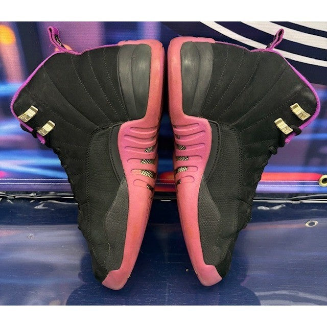 Jordan 12 Retro Hyper Violet Black 510815-018 Youth Sneakers size 8.5Y5