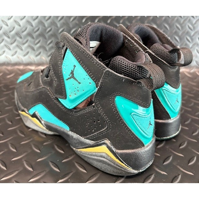 Air Jordan True Flight Black Teal Gold 342774-014 Womens sneakers size 8.5 OR 7Y3