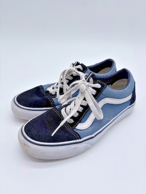 Size 6.5 - VANS Old Skool Low Top Pro Navy Suede Blue womens low top sneaker0
