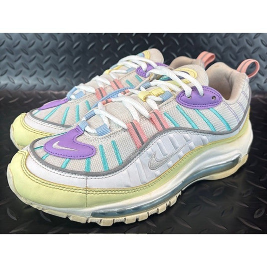 Nike Air Max 98 Easter Pastels AH6799-300 Womens Athletic Sneakers size 8.50