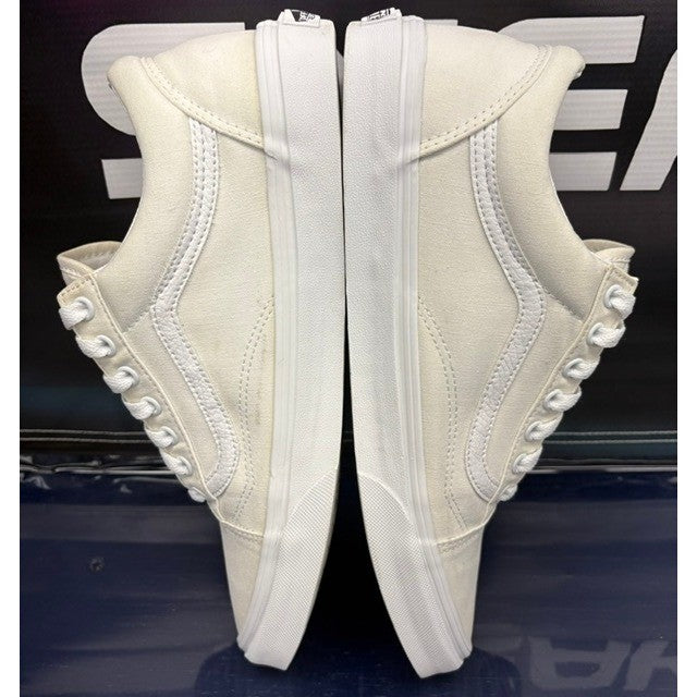 Vans Old Skool OTW Triple White 508731 Mens canvas sneakers size 115