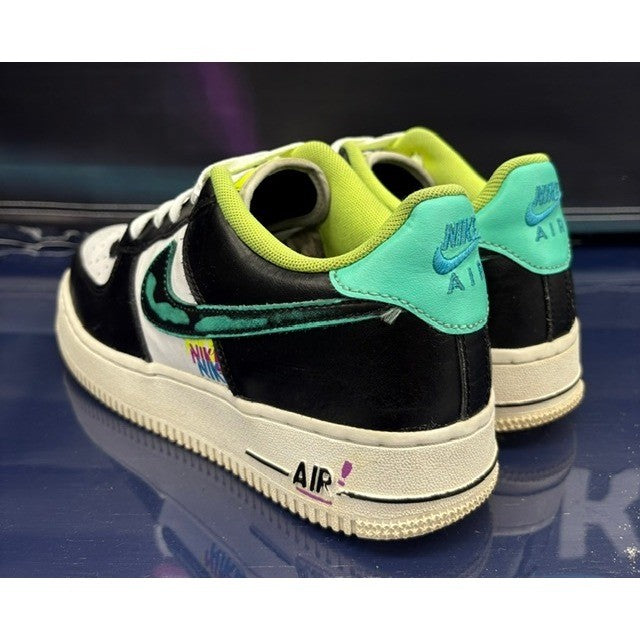 Nike Air Force 1 Low LV8 Graffiti (2022) DX3349-100 Youth sneakers size 7Y3