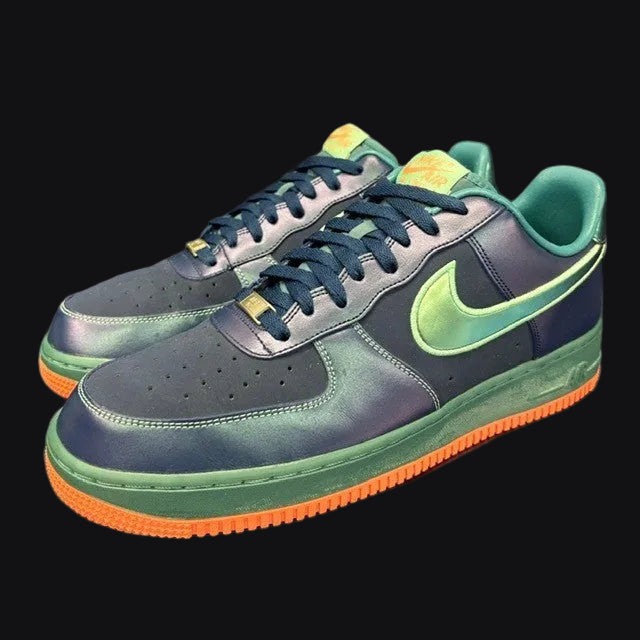 Nike Air Force 1 Low Brave Blue Teal (2013) 488298-420 Mens sneakers size 11.50