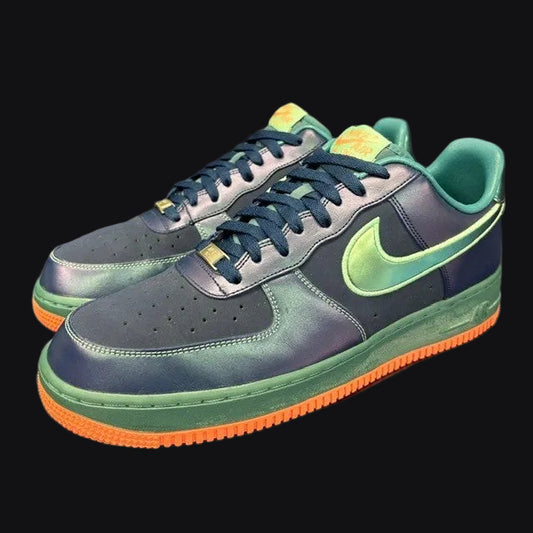 Nike Air Force 1 Low Brave Blue Teal (2013) 488298-420 Mens sneakers size 11.50