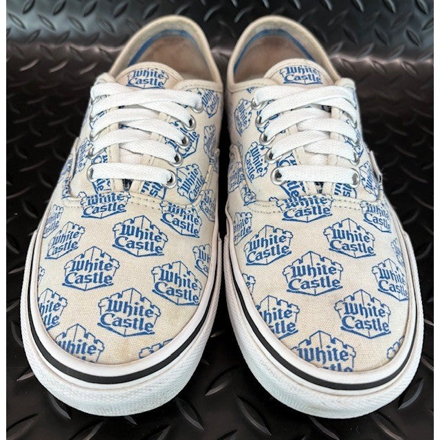 Vans X Supreme OTW White Castle TC6D Low Tops RARE Mens sneakers shoes size 8.54