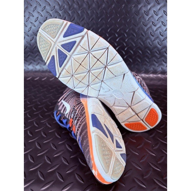 Nike Free 5.0 TR Fit 5 Blue Orange Athletic Running Shoes Sneakers Mens size 86