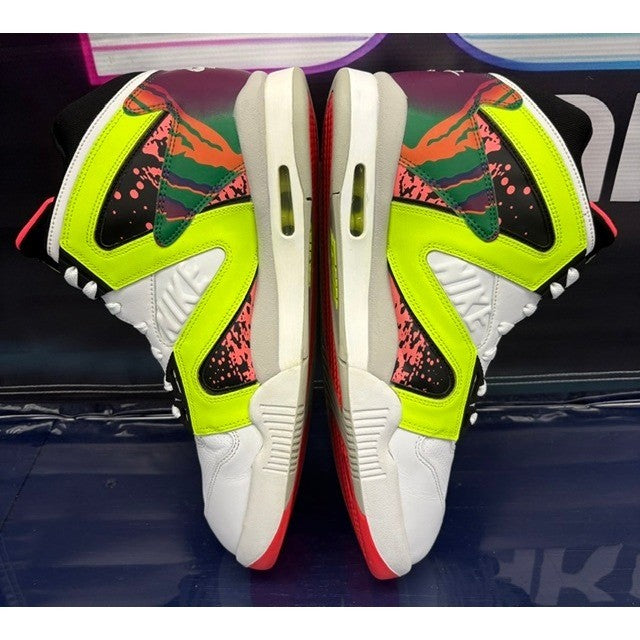 Nike Air Tech Challenge Hybrid Wht/Green (2014) 653873-100 Mens sneakers size 135