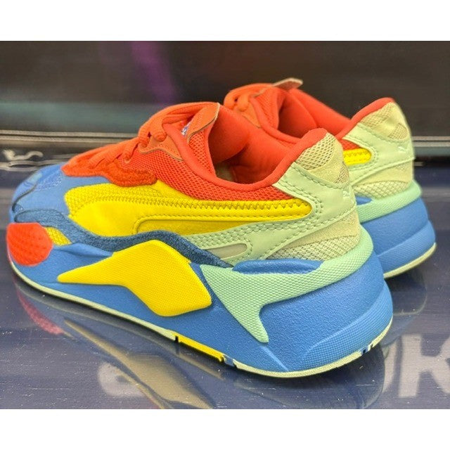 Puma RS-X3 Puzzle Palace Blue Grade School 372357-10 Kids sneakers size 5.5C3