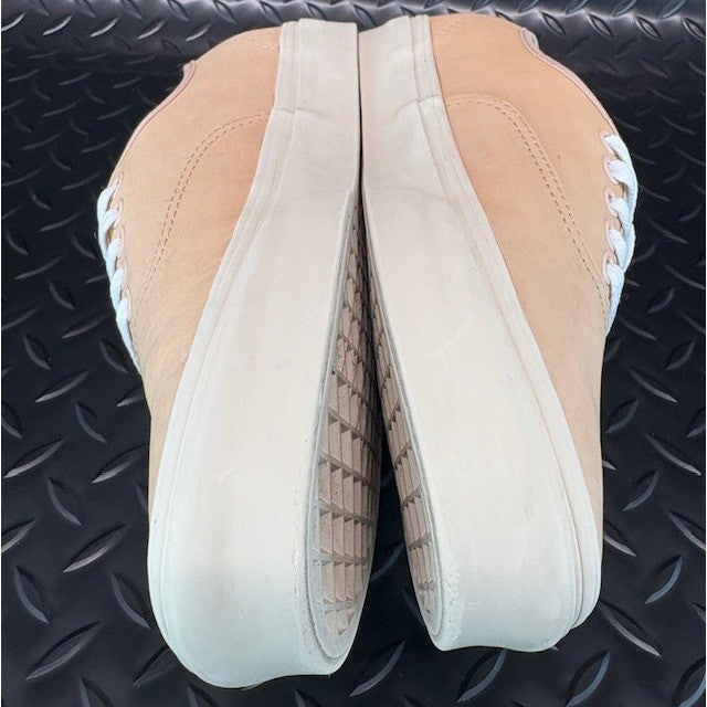 Vans Ultracush Low Top Leather Tan Lace up 721356 Mens sneakers size 85