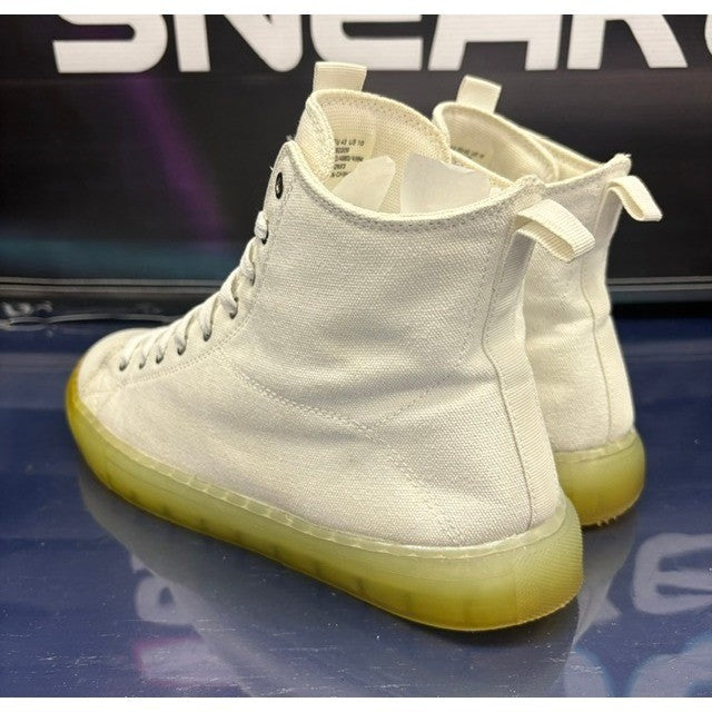 Asos Design White High Top F102663 Canvas Mens sneakers size 103