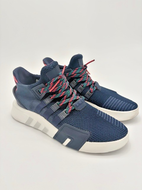 Adidas EQT ADV Basketball Support Sneakers Mens Size 10 Navy Blue Shoes1