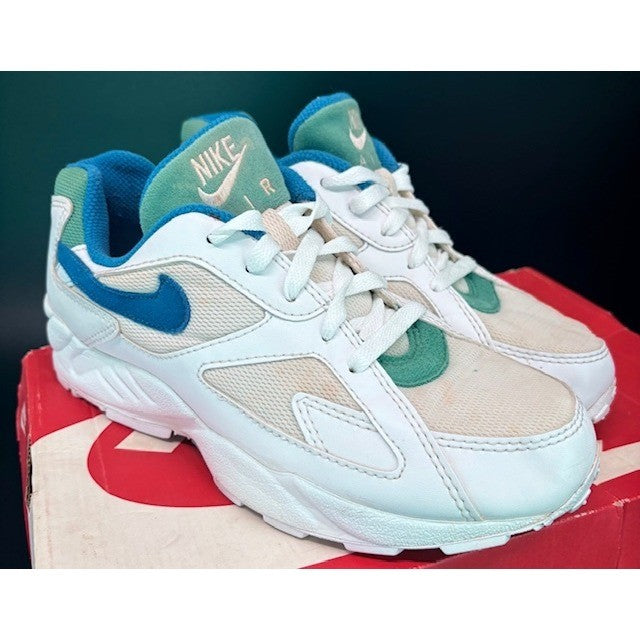Vintage Nike Ceres Pantheon 1995 White Blue Green mens size 8.51