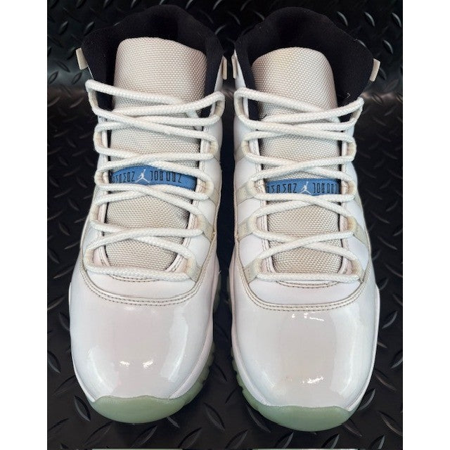 Jordan 11 Retro Legend Blue (2014) White 378037-117 Mens sneakers size 105