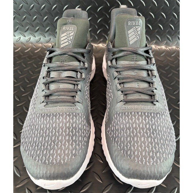 Nike Renew Rival Grey Lime Green White AA7400-007 Mens Running sneakers size 124