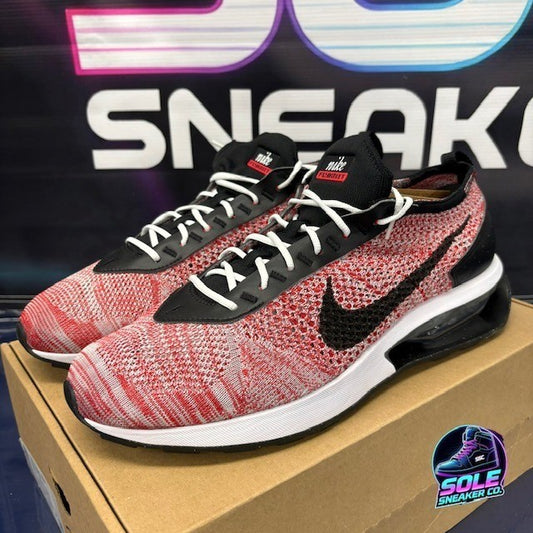 Nike Air Max Flyknit Racer Next Nature Red Grey FD2764-600 Mens sneakers size 110