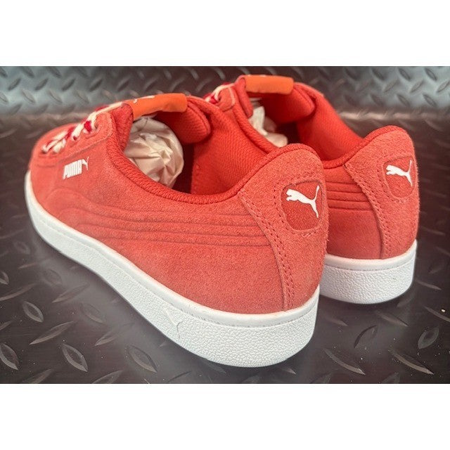 Puma Vikky Ribbon Salmon Coral White 365312-02 Womens sneakers size 83