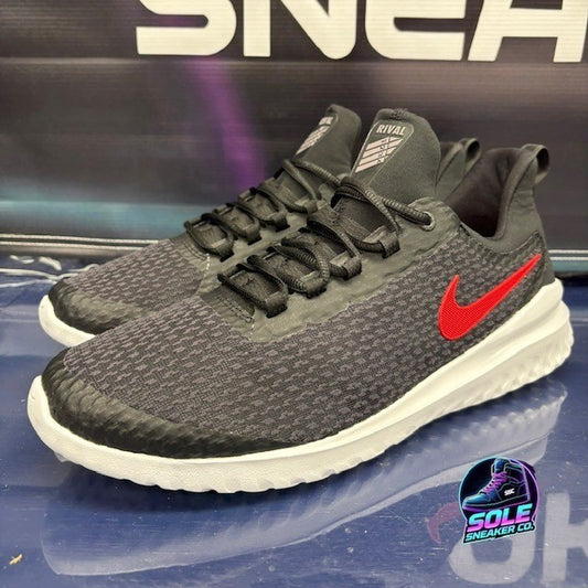 Nike Renew Rival Black University Red (2018) AA7400-016 Mens sneakers size 11.50
