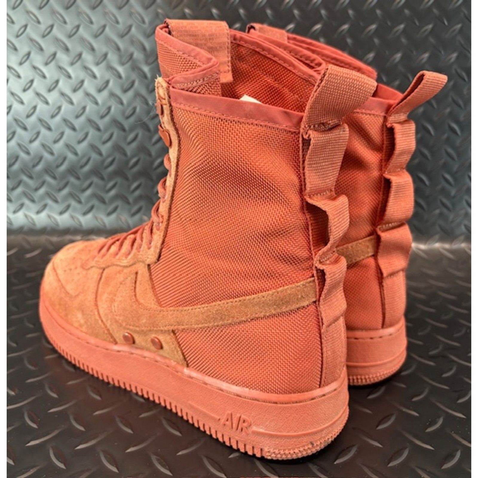 Nike SF Air Force 1 High Military Dusty Peach 854024-204 Mens sneakers size 103