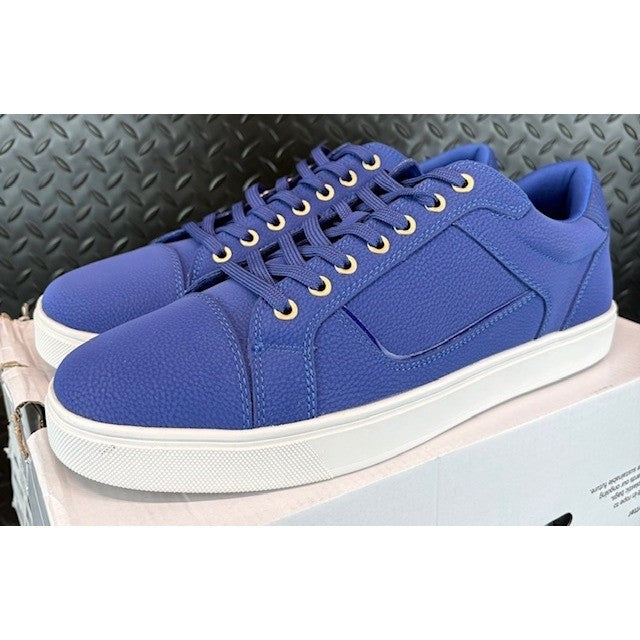 Aldo Popstep Medium Blue White 420-002-25 Mens Low Top Sneakers size 120