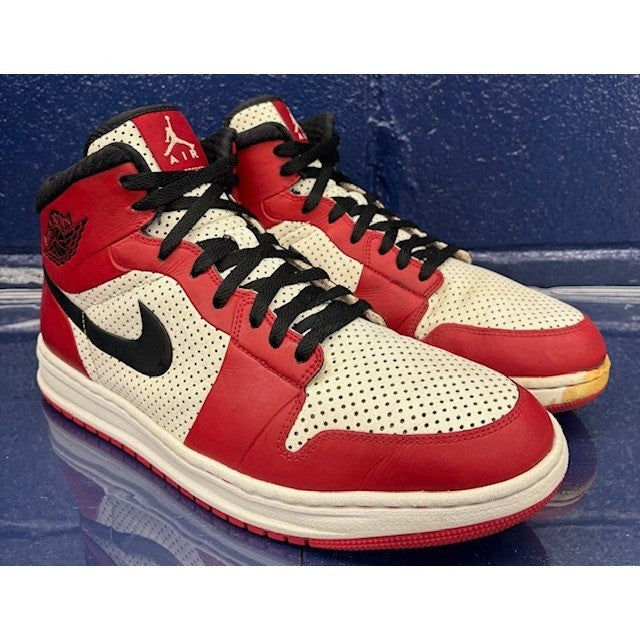 Jordan Alpha 1 Chicago Red White Black 392813-101 Mens Sneakers size 121