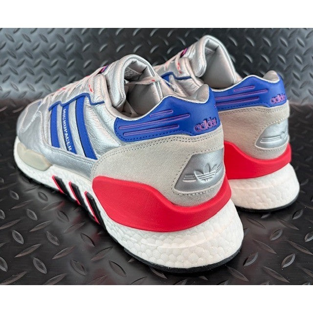 Adidas ZX 930 EQT Micropacer Silver Blue Red EF5558 Mens sneakers size 123