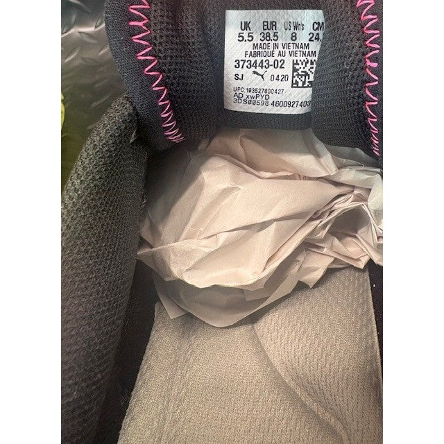 Puma Mile Rider Sunny Getaway Black Green Pink 373443-02 Womens sneakers size 87