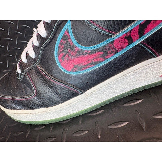 Nike Air Force 1 Low Miami Nights Black Blue DD9183-001 Mens sneakers size 114