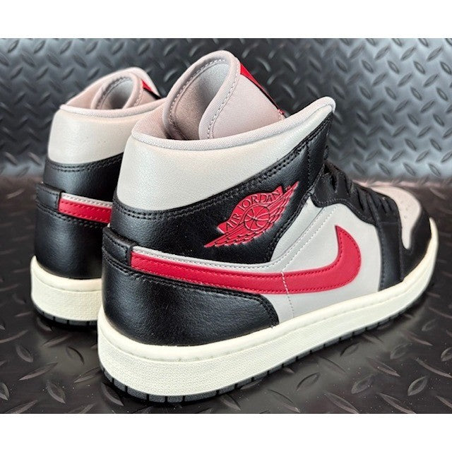 Jordan 1 Mid Black College Grey BQ6472-060 Womens sneakers size 12 or mens 10.52