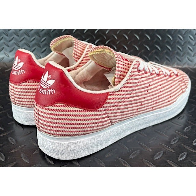 Adidas Original Stan Smith Red White Pinstripe M17190 Mens sneakers size 122