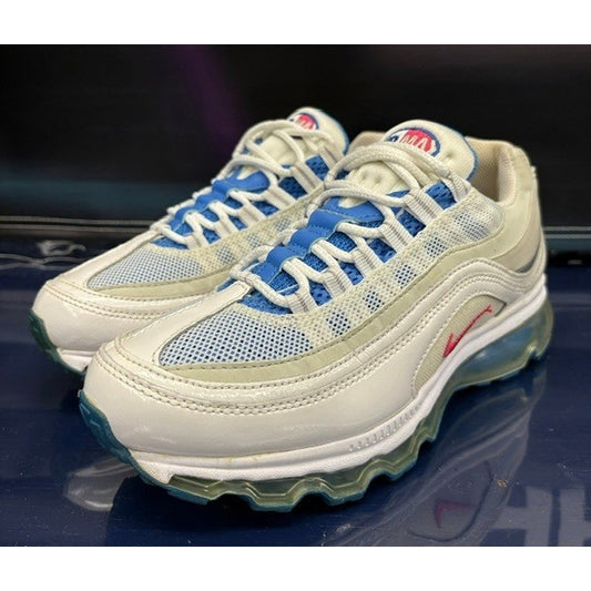 Nike Air Max 24-7 White Blue (2010) 401258-102 Youth sneakers size 6Y0