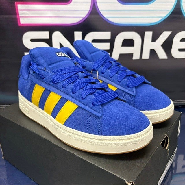 Adidas Grand Court Alpha 00s Blue Yellow Gum JI1714 Mens sneakers size 111