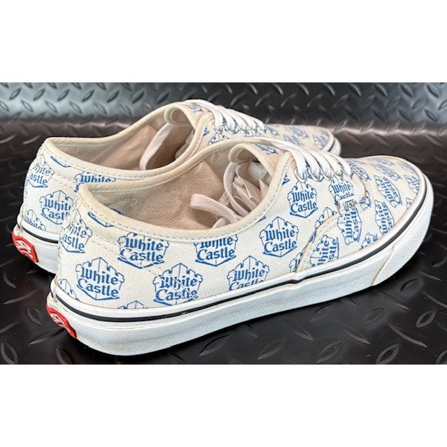 Vans X Supreme OTW White Castle TC6D Low Tops RARE Mens sneakers shoes size 8.52