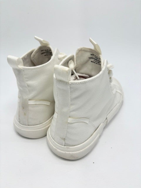 Asos Design White high top Mens Sneakers Size 102