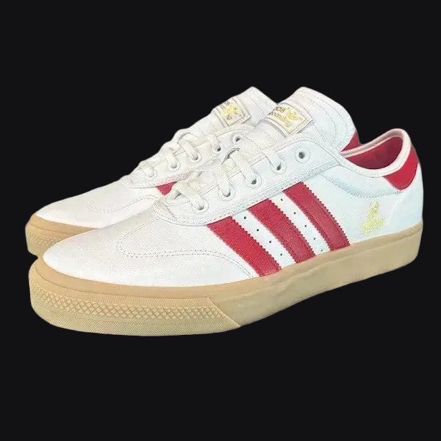 Adidas Adi-Ease Universal ADV Premium White Scarlet Sneakers mens size 100