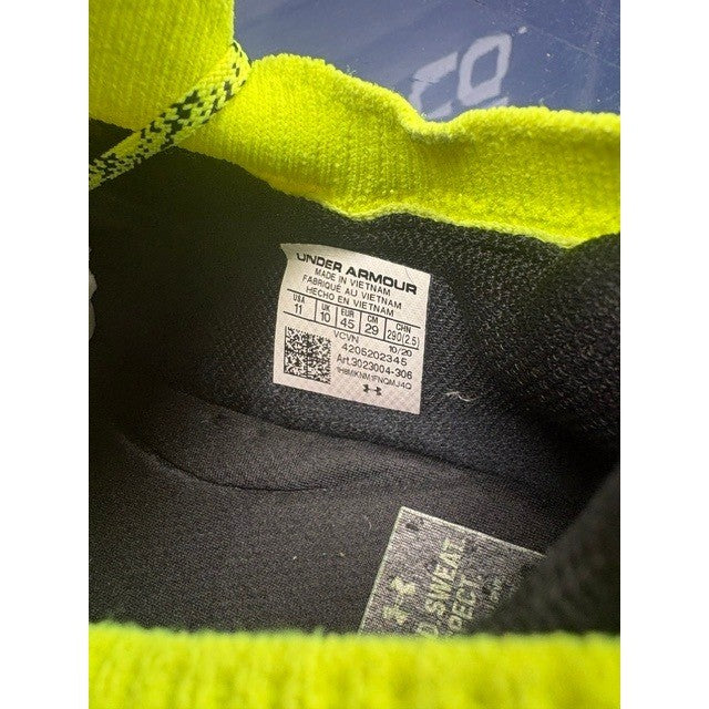 Under Armour Project Rock 3 High Vis Yellow Black (2020) Mens sneakers size 117