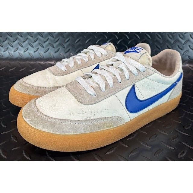 Nike Killshot 2 Leather Sail White Blue Mens leather suede sneakers size 80