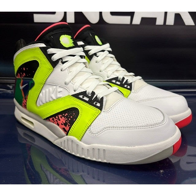 Nike Air Tech Challenge Hybrid Wht/Green (2014) 653873-100 Mens sneakers size 131