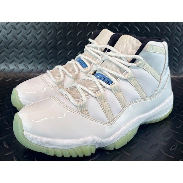 Jordan 11 Retro Legend Blue (2014) White 378037-117 Mens sneakers size 100