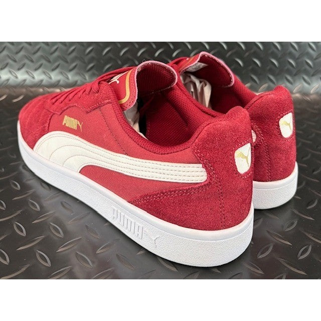 Puma Astro Kick Red/Burgundy White Suede 369115-07 Mens sneakers size 123