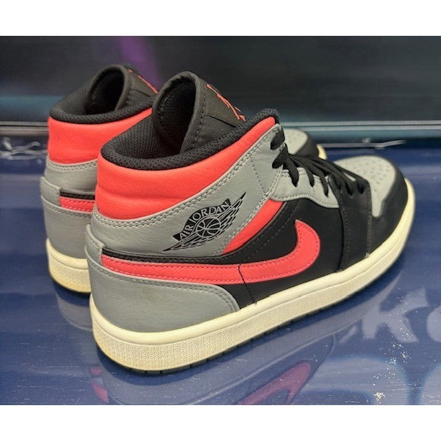 Jordan 1 Mid Black Pink Shadow (2020) 554724-059 Mens sneakers size 72