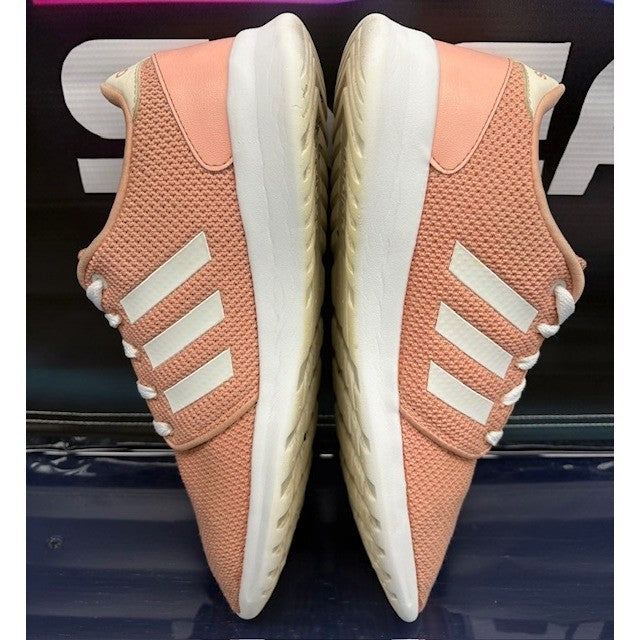 Adidas QT Racer Cloadfoam Mesh Coral White EE3689 Womens sneakers size 115