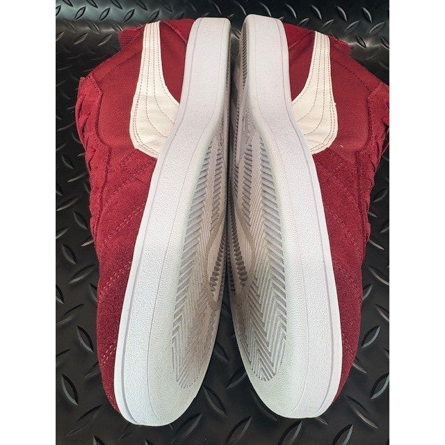 Puma Astro Kick Red/Burgundy White Suede 369115-07 Mens sneakers size 125