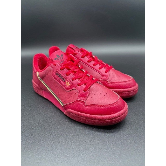 Adidas Continental 80 Mens Sneakers size 5.5 Red on Red1