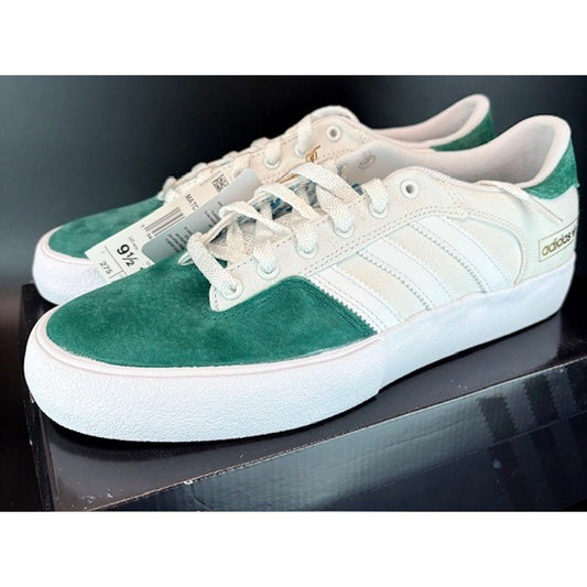 Adidas Matchbreak Super White College Green Skateboarding Sneakers Mens Size 9.50