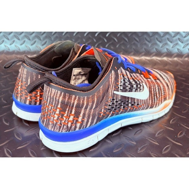 Nike Free 5.0 TR Fit 5 Blue Orange Athletic Running Shoes Sneakers Mens size 82