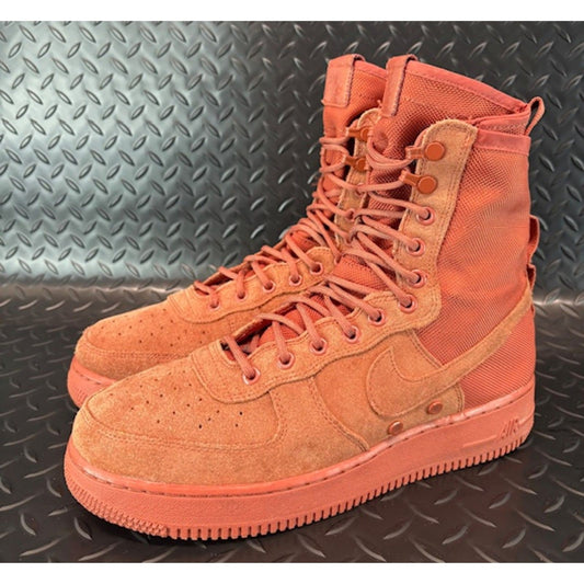 Nike SF Air Force 1 High Military Dusty Peach 854024-204 Mens sneakers size 100