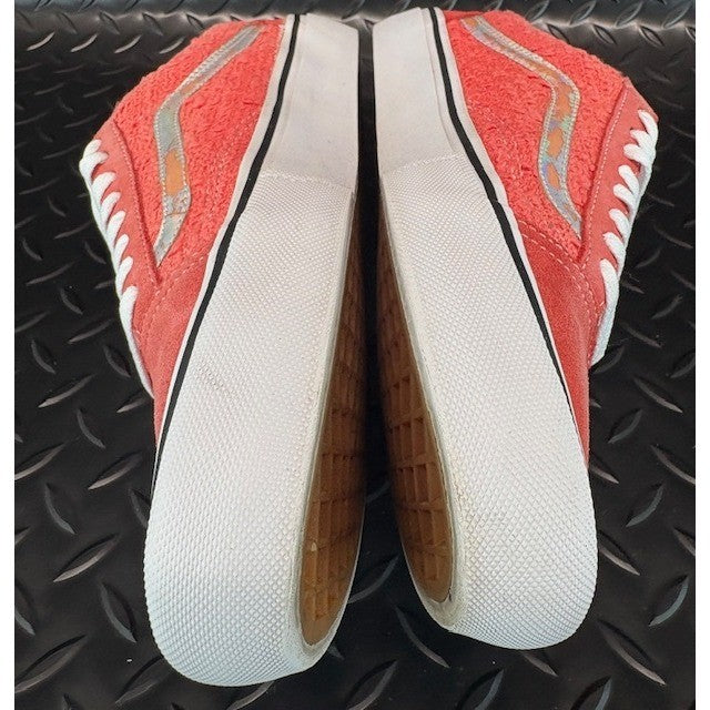 Vans X Supreme Old Skool Pro Iridescent Coral White Mens Low top sneakers size 85