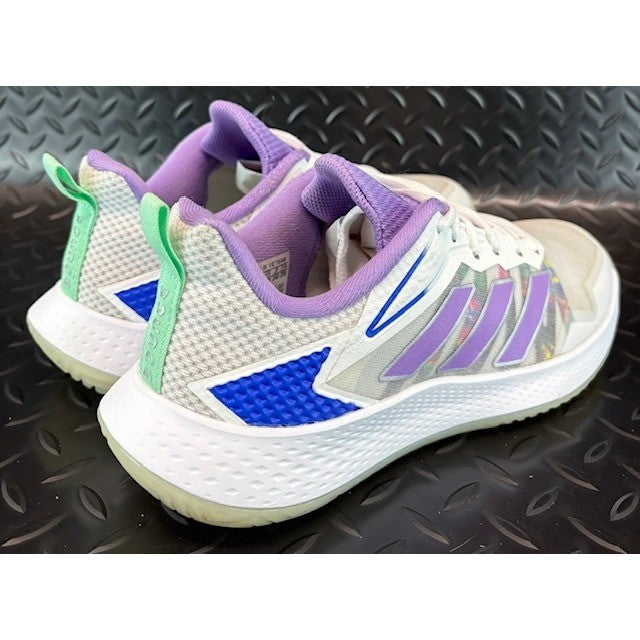 Adidas Defiant Speed White Purple Blue HQ8459 Womens running sneakers size 72